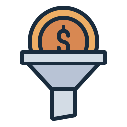 Sales funnel icon