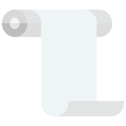 rouleau de papier Icône
