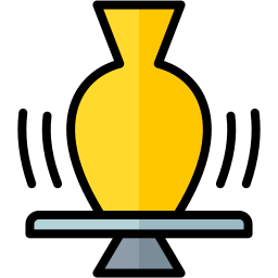 Potter wheel icon