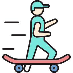 Skateboard icon