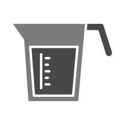 Measuring cup icon