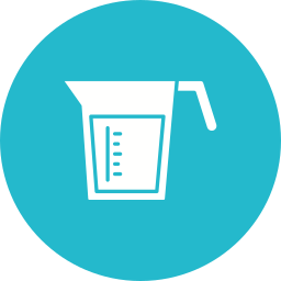 Measuring cup icon