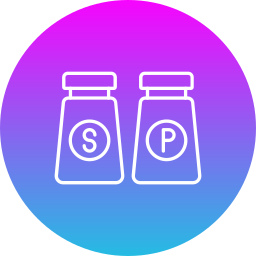 Salt and pepper icon