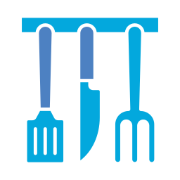 Kitchen tools icon