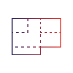 plan de la maison Icône