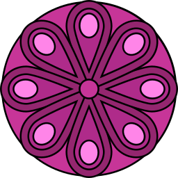 mándala icono
