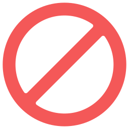 Prohibited icon