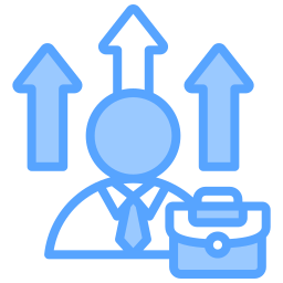 l'avancement de carrière Icône