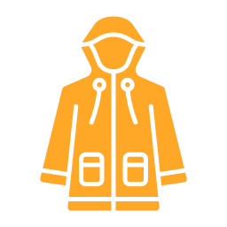 imperméable Icône