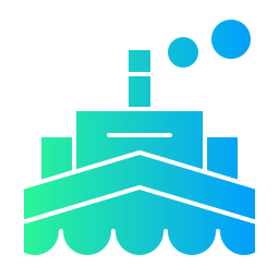 moteur de bateau Icône