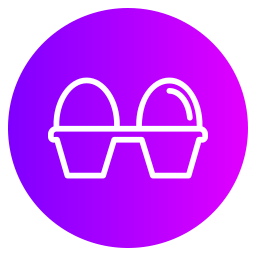 Egg carton icon