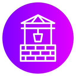 Water well icon