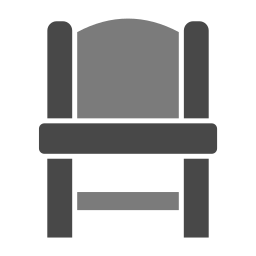 Baby chair icon