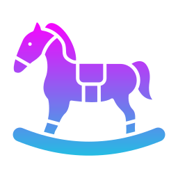 Лошадь игрушка иконка