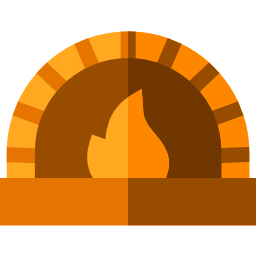 Stone oven icon