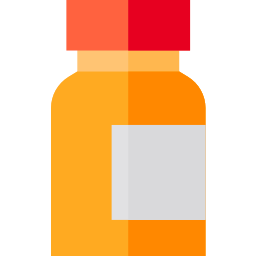 bouteille de pilules Icône