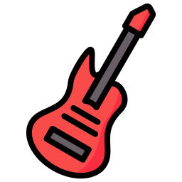 Electric guitar icon