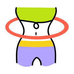 hula hoop icona
