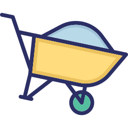 Wheelbarrow icon