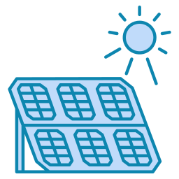 Solar panel icon