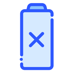 Battery dead icon