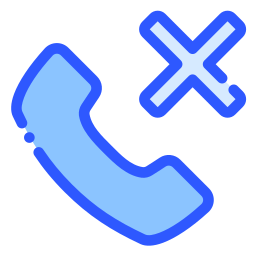 Missed call icon