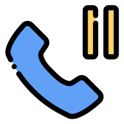 Pause call icon