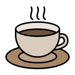 tazza di caffè icona