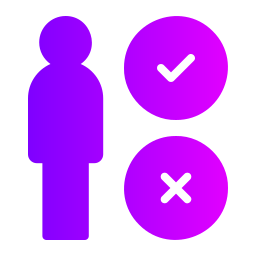 Decision making icon