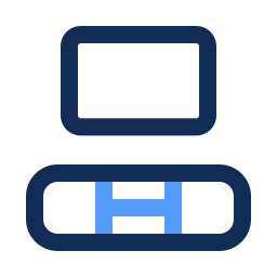 soporte tv icono