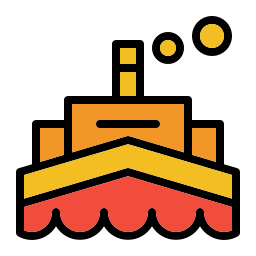 motor de barco icono