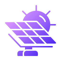 Solar panel icon