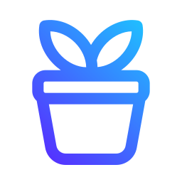 Potted plant icon