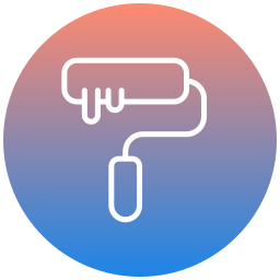 Paint roller icon