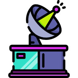 antenne satellite Icône