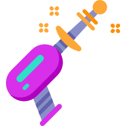 pistola spaziale icona