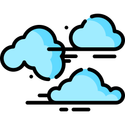 Кучевые облака иконка