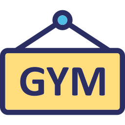 Gym board icon