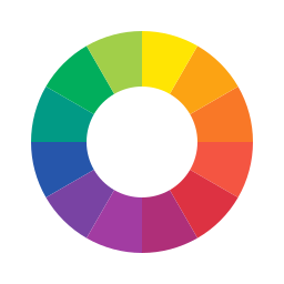 Color wheel icon