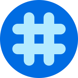 ハッシュタグ icon