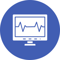 Electrocardiogram icon