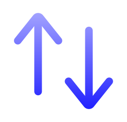 Double arrow icon