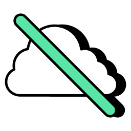 Cloud banned icon