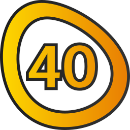 cuarenta icono