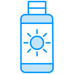 protezione solare icona