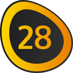 Twenty eight icon