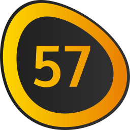 cincuenta y siete icono