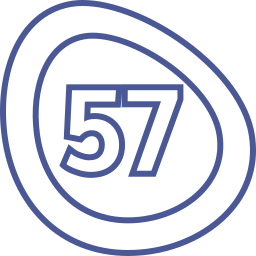 Fifty seven icon