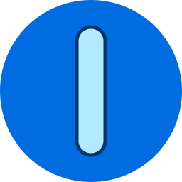 barra verticale icona