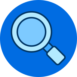 Magnifying glass icon